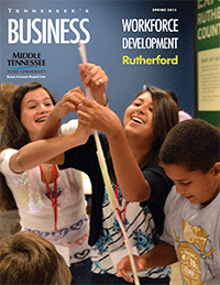 tennessee's business magazine job creation issue cover