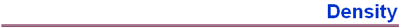 Density