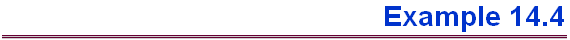 Example 14.4